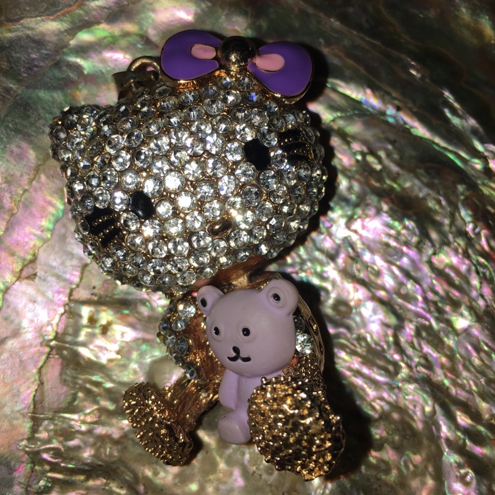 Gold filled Hello Kitty CZ pendant